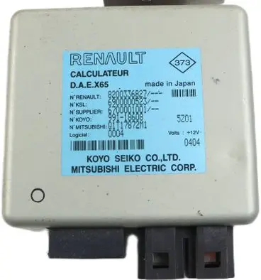 Renault Clio II Power steering control unit/module 8200336827 6700001001