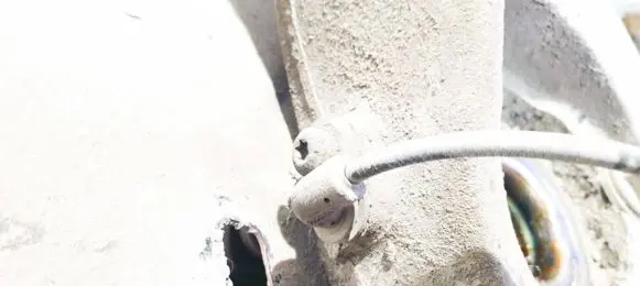 ABS brake wheel speed sensor