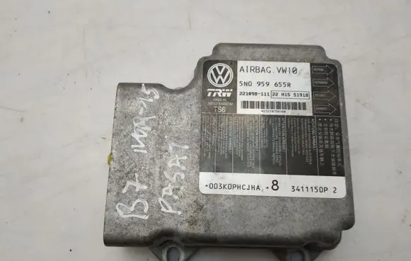 Volkswagen PASSAT B7 Airbag control unit/module 5N0959655R