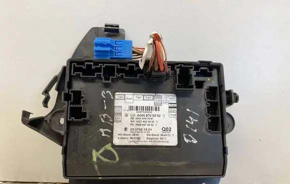 Mercedes-Benz S W221 Door control unit/module A0008700592 A2218707091 A2214423032