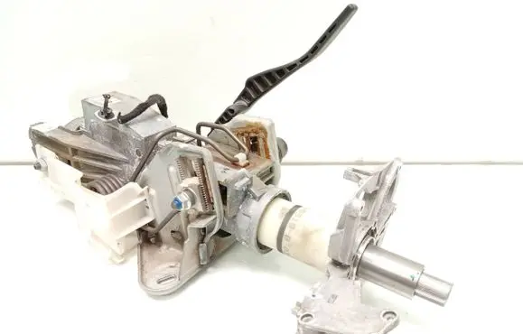 Steering wheel axle