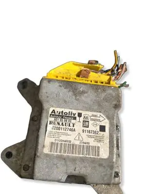 Renault Trafic II (X83) Airbag control unit/module 8200112746A 601959800 91167362