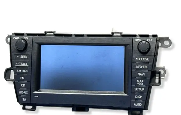 Toyota Prius (XW30) Radio/CD/DVD/GPS head unit 8611360V830