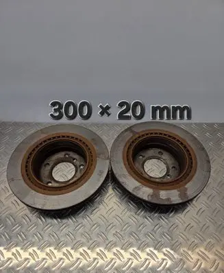 BMW 3 E90 E91 Rear brake disc