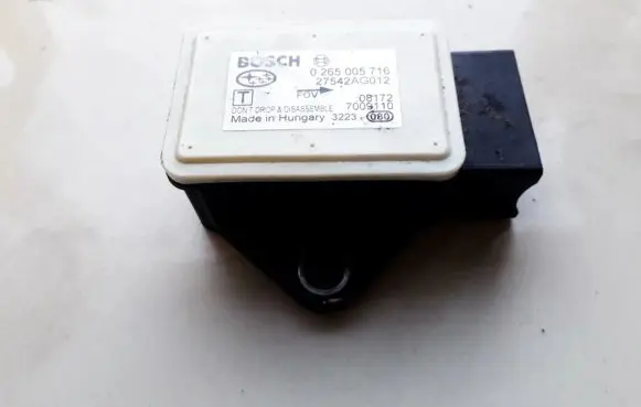 Subaru Legacy ESP acceleration yaw rate sensor 0265005716 27542AG012