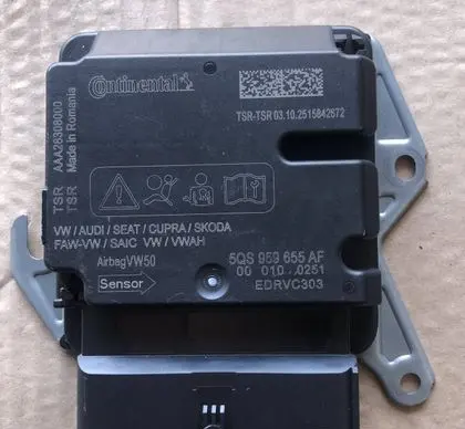 Volkswagen PASSAT B9 Airbag control unit/module 5QS959655AF 5Q6959655AF