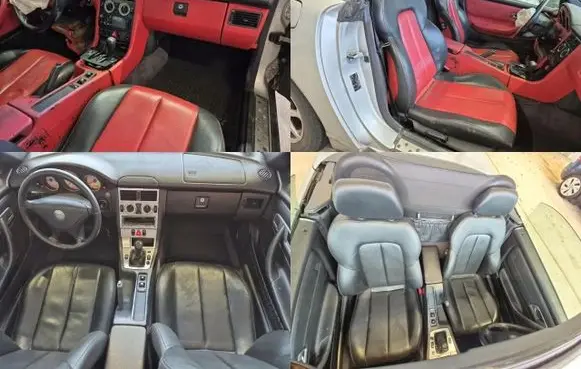 Mercedes-Benz SLK R170 Seat set R170TAPICERKA