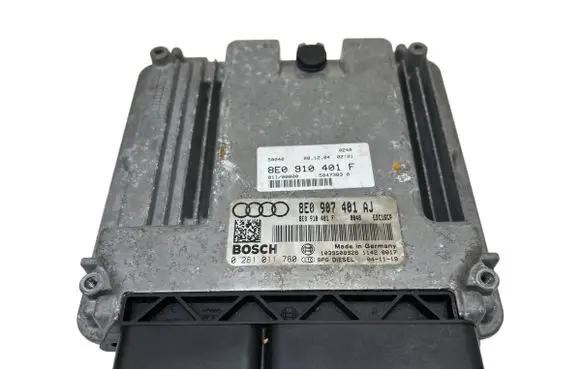Audi A4 S4 B7 8E 8H Engine control unit/module 8E0907401AJ 8E0910401F 0281011760