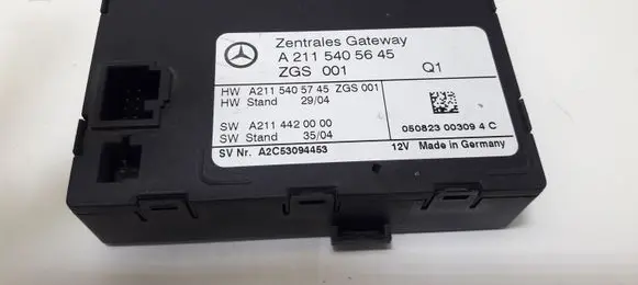 Other control units/modules