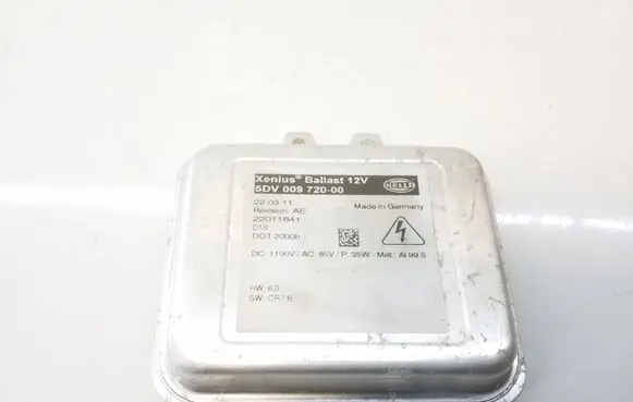 Opel Astra J Xenon control unit/module 5DV00972000