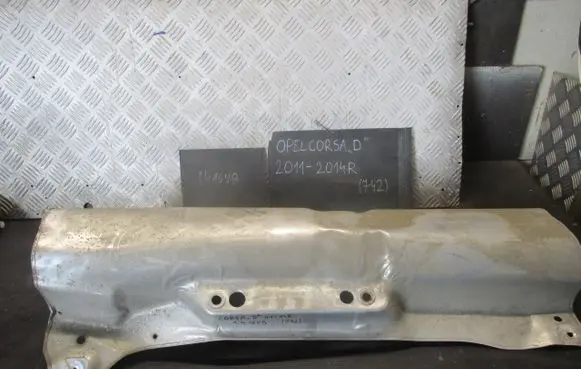 Opel Corsa D Exhaust heat shield 13238543