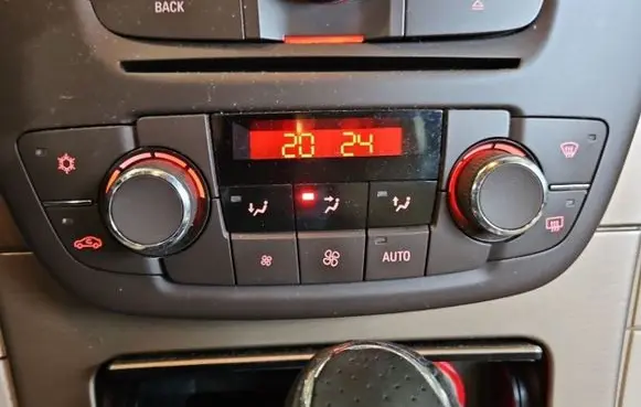 Opel Insignia A Climate control/heater control trim 13277865 IMPRK1422636