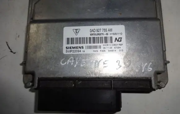 Porsche Cayenne (9PA) Gearbox control unit/module 0AD927755AM