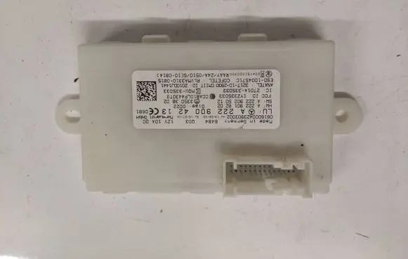 Mercedes-Benz S W222 Keyless (KESSY) go control unit/module A2229004213 A2229018202
