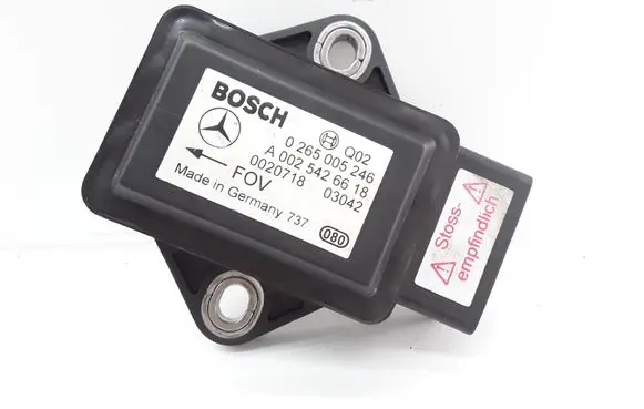 Mercedes-Benz E W211 ESP acceleration yaw rate sensor A0025426618 0265005246