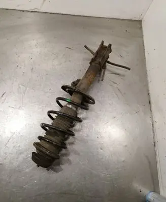 Front shock absorber with coil spring