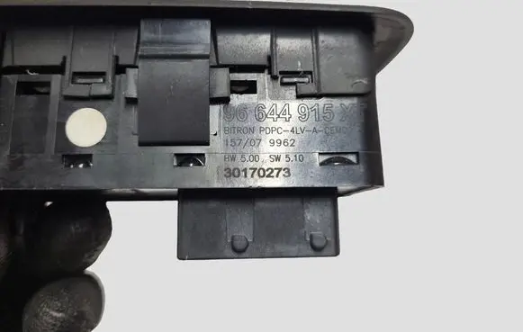 Peugeot 308 Electric window control switch 96573850XT 30170273