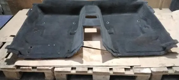 Volvo V70 Rear floor carpet liner 39827073