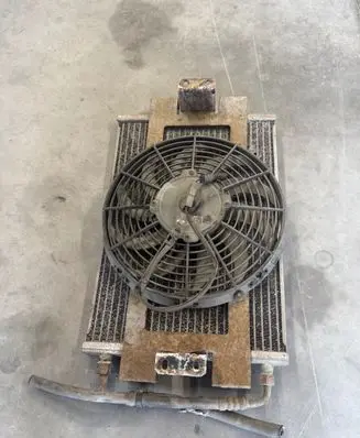 Ligier JS 50 A/C cooling radiator (condenser)