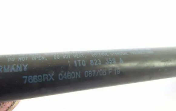 Volkswagen Caddy Front bonnet/hood damper/strut 1T0823359A