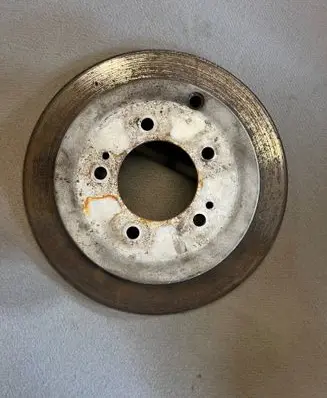 Peugeot 4007 Rear brake disc 