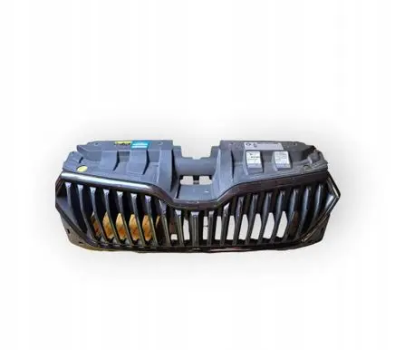 Skoda Fabia Mk3 (NJ) Front bumper upper radiator grill 6V0853653C