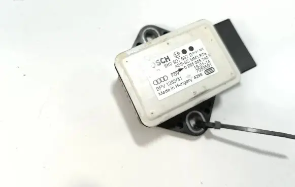 Audi A5 8T 8F ESP acceleration yaw rate sensor 8K0907637D 7059591 0265005740