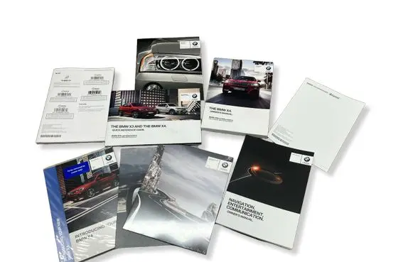 BMW X4 F26 Owners service history hand book 