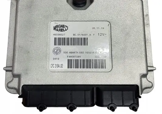 Fiat 500 Abarth Engine control unit/module 46336527 CFC319A02