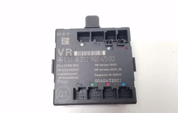 Mercedes-Benz E W212 Door control unit/module A2129004502