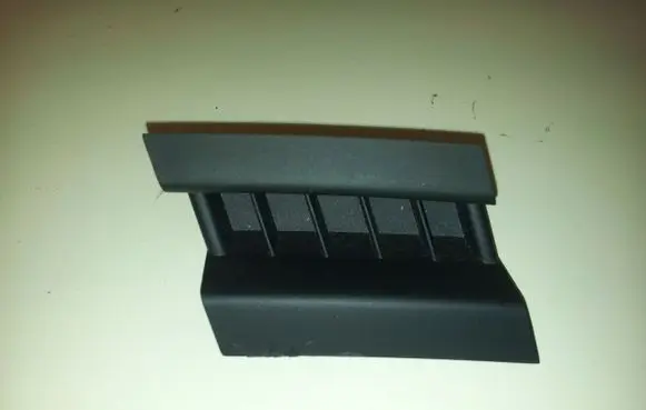 Dashboard air vent grill cover trim