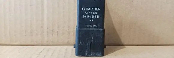 Peugeot 206 Glow plug pre-heat relay 9640469680 51252002 CARTIER