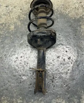 Renault Clio II Front shock absorber with coil spring
