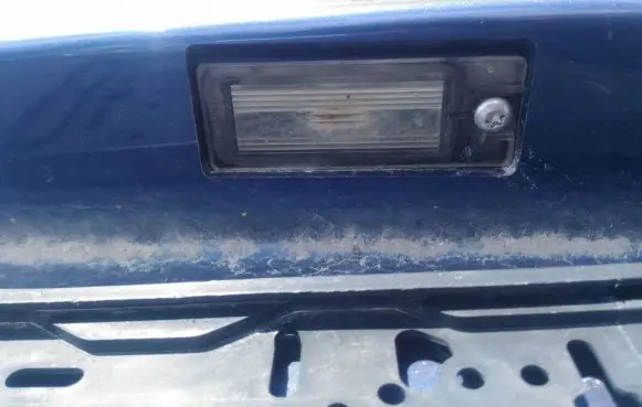 Volvo S60 Number plate light
