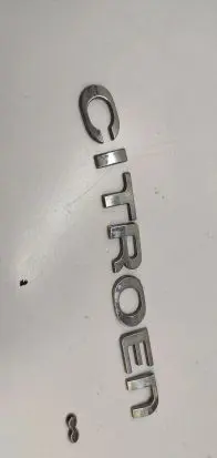 Citroen C5 Aircross Rear loading door model letters 