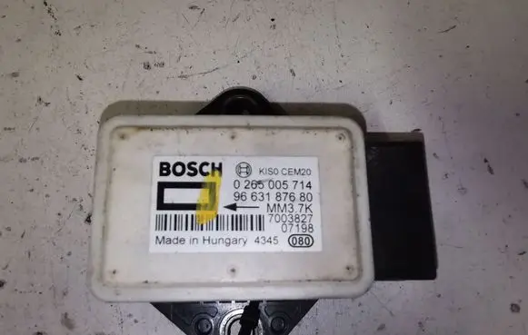 Citroen C5 ESP acceleration yaw rate sensor 0265005714 9663187680