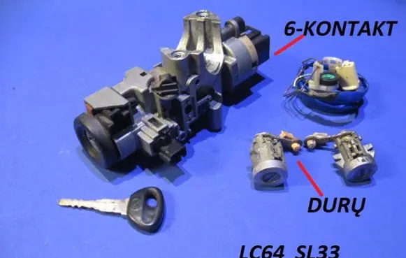 Mazda Premacy Ignition lock LC64 SL33