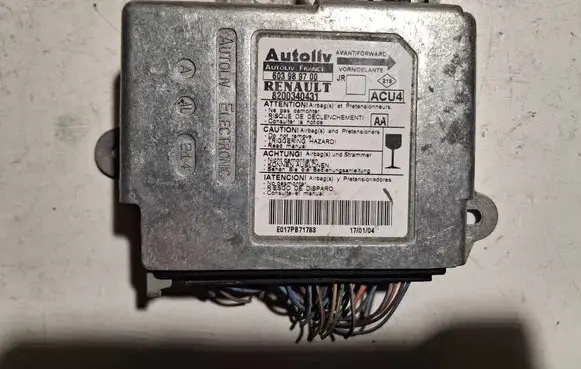 Renault Scenic II - Grand scenic II Airbag control unit/module 8200340431 E017PB71783 603989700
