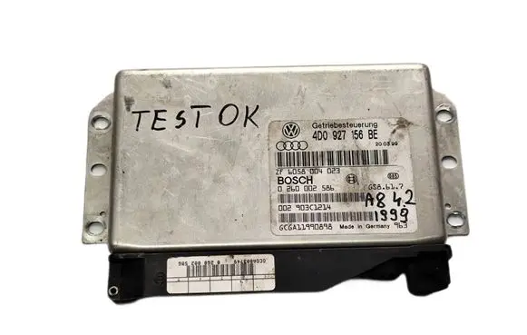 Audi A8 S8 D2 4D Gearbox control unit/module 4D0927156BE 0260002586 ZF6058004023