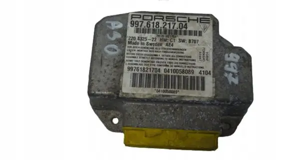 Porsche 911 997 Airbag control unit/module 99761821704