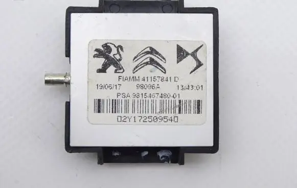 Peugeot 508 Antenna control unit 9815467480
