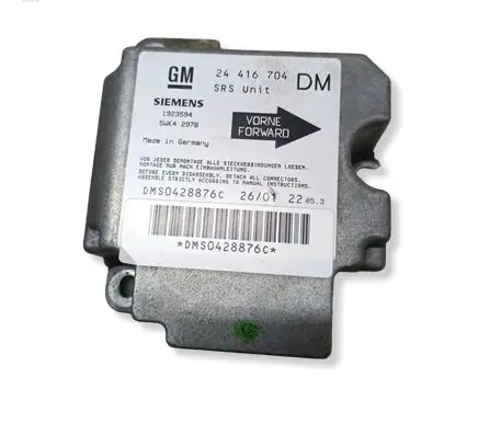 Opel Zafira A Airbag control unit/module 24416704 DMS0428876C 1923594