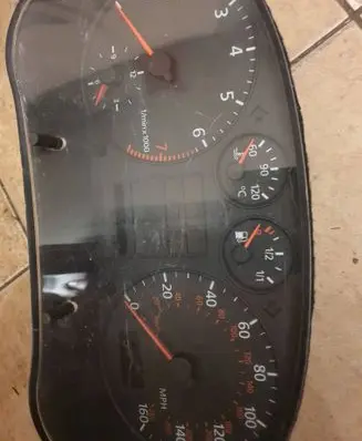 Audi A3 S3 8L Speedometer (instrument cluster) 8L0919910E