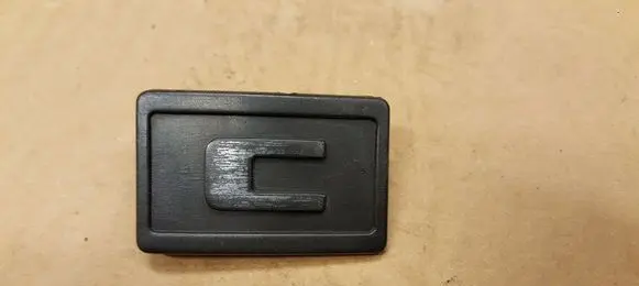 Volkswagen Golf II Fender model badge letters 191853688