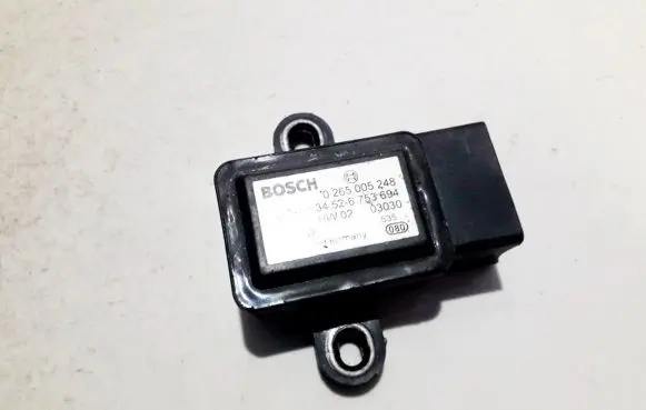 ESP acceleration yaw rate sensor