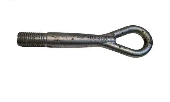 Towing hook eye