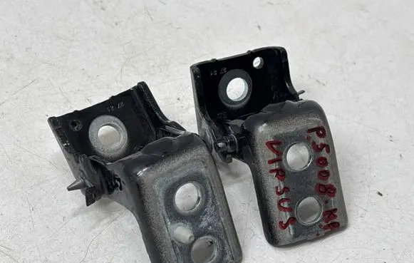 Front door hinge set