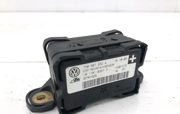 Audi Q7 4L ESP acceleration yaw rate sensor 7H0907652A