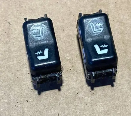 Mercedes-Benz E W124 Seat heating switch 1298207510 1298207610