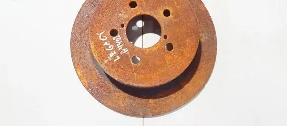 Subaru Legacy Rear brake disc neventiliuojamas